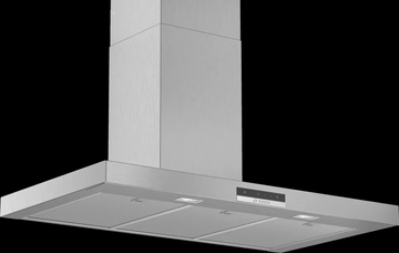 Series 4 Wall-Mounted Cooker Hood – 90 cm, Stainless Steel | Bosch DWB96DM50