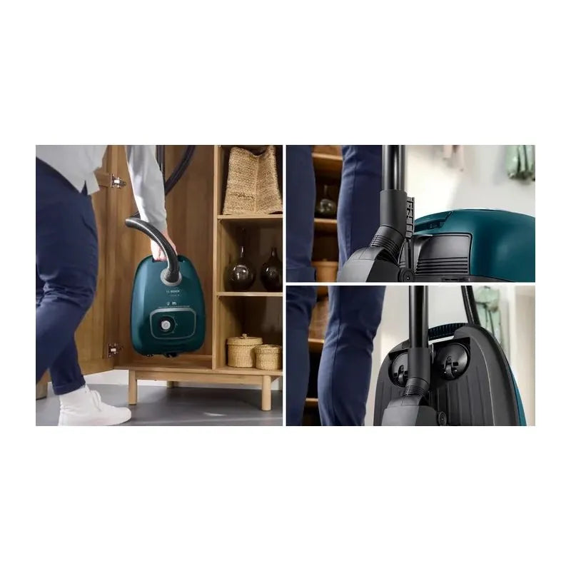 مكنسة بكيس – سعة 4 لتر، فلتر HEPA، أزرق | بوش BGL41WFAMP