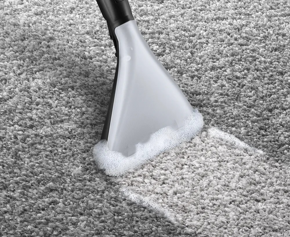 Wet and Dry Vacuum Cleaner – 2100 Watt, 3-in-1 Cleaning System, White/Blue | Bosch BWD420HYG