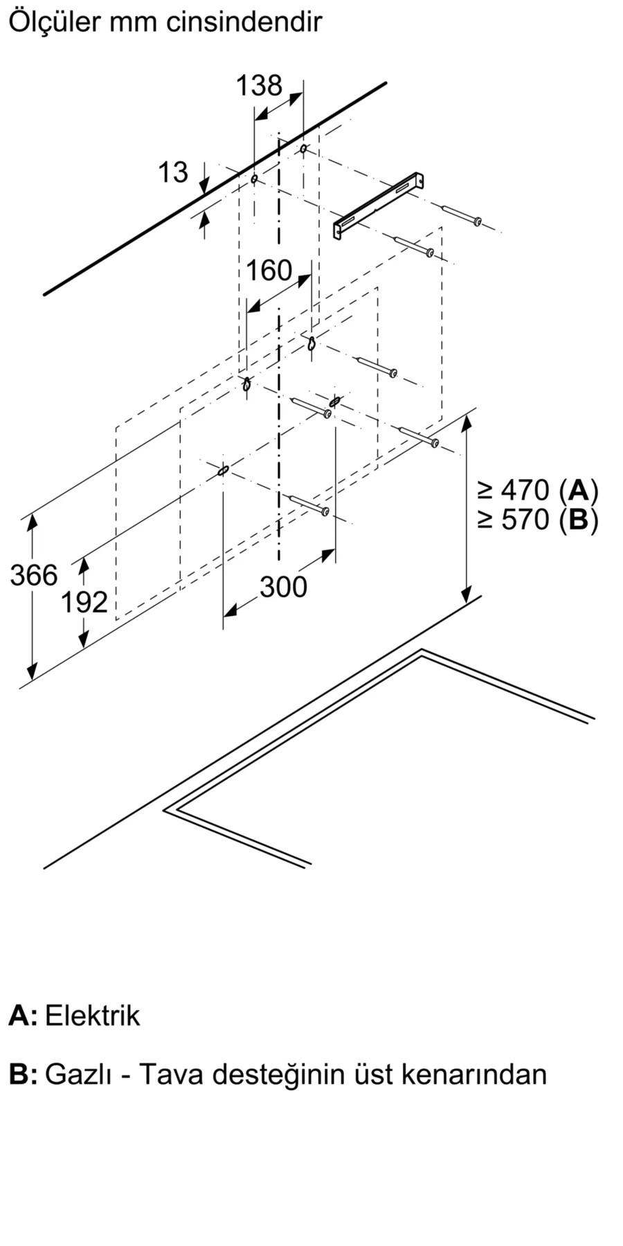 شفاط حائط مقاس 90 سم، سحب 700 م³/ساعة، إضاءة LED، تصميم زجاج أسود | بوش DWK97PJ60T 
