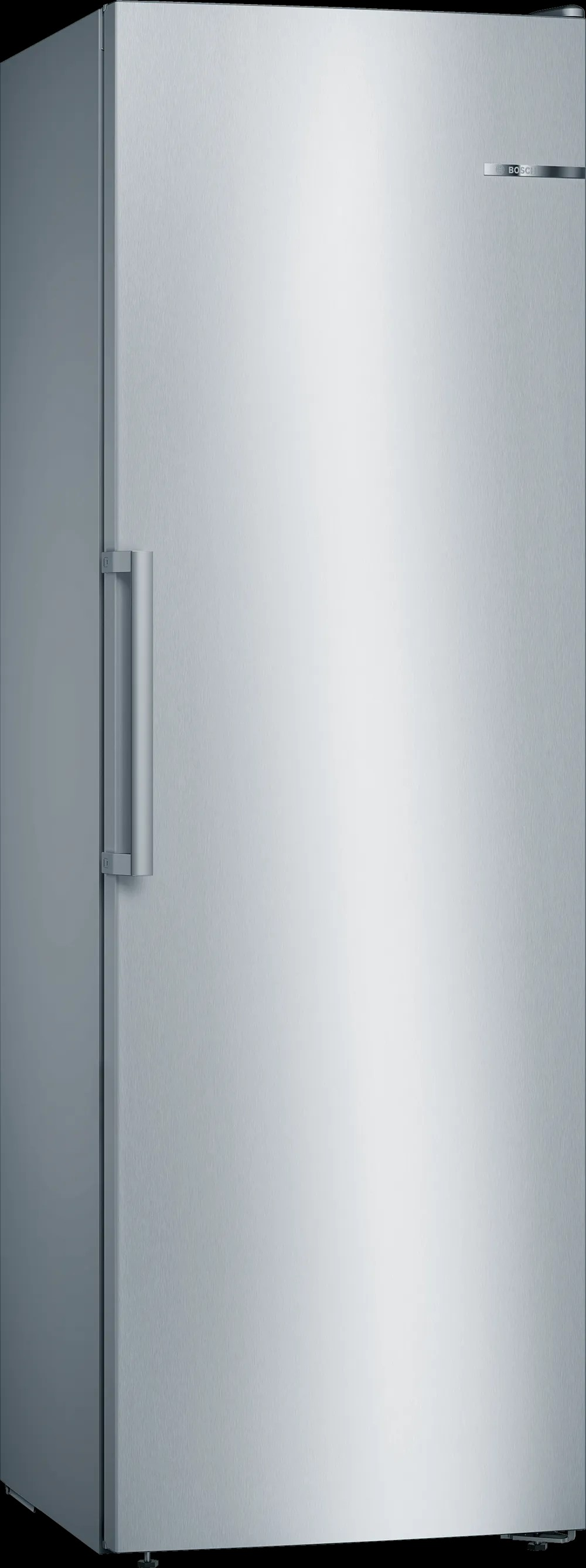 Series 4 Free-Standing Freezer – 186x60 cm, 242L Capacity, NoFrost, Stainless Steel Look | Bosch GSN36VL30U