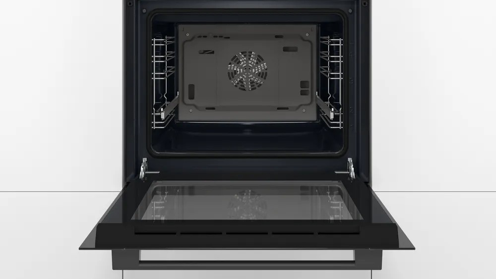 Series 4 Built-in Oven – 60x60 cm, 66L Capacity, 3D Hotair, Stainless Steel | Bosch HBJ534ES0