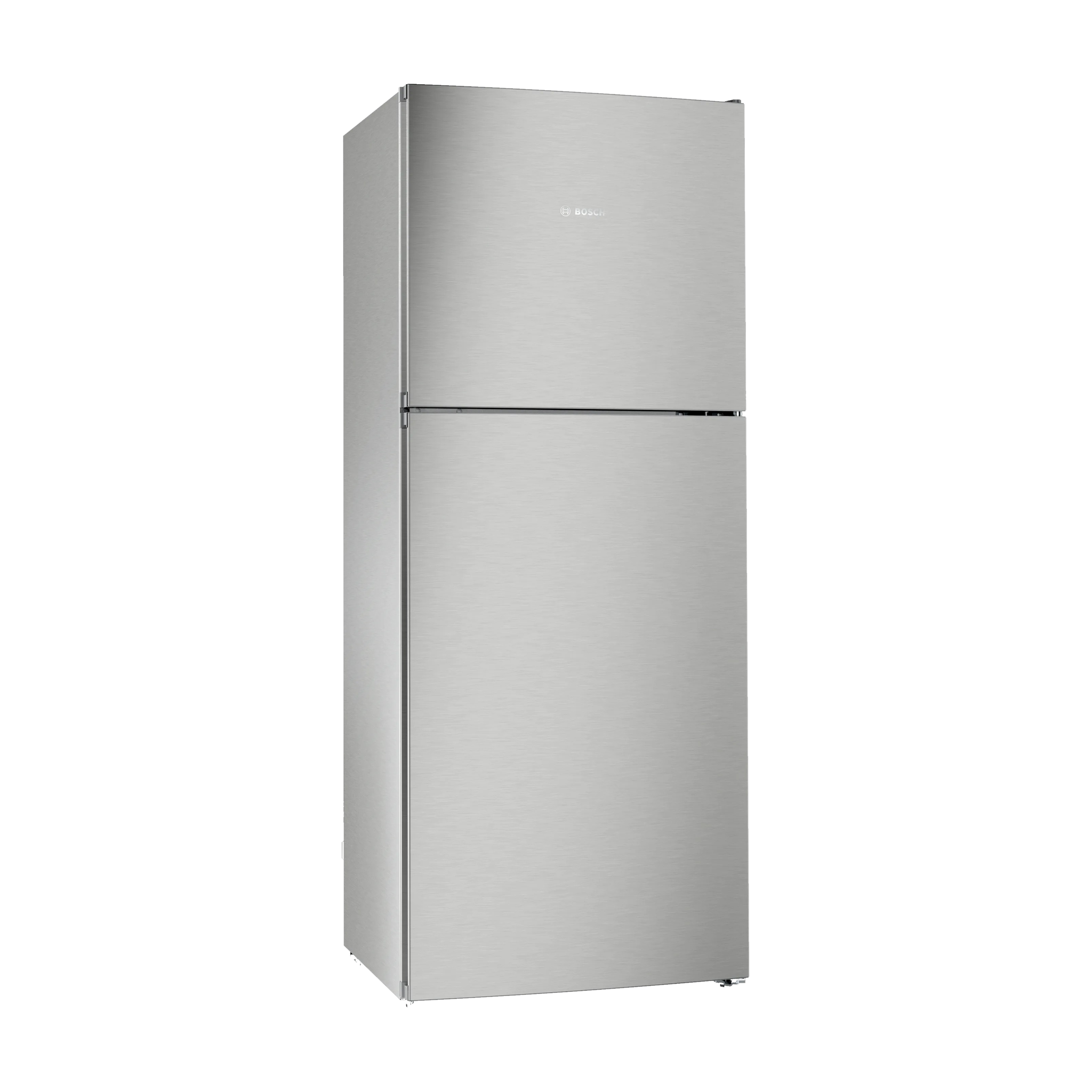 Series 2 Top Freezer Refrigerator – 328L Net Capacity,NoFrost, 178x70 cm, Stainless Steel Look | Bosch KDN43NL2E8