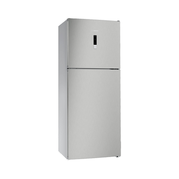 Series 4 Top Freezer Refrigerator – 328L Net Capacity, NoFrost, VitaFresh, 178x70 cm, Stainless Steel Look | Bosch KDN43VL2E8