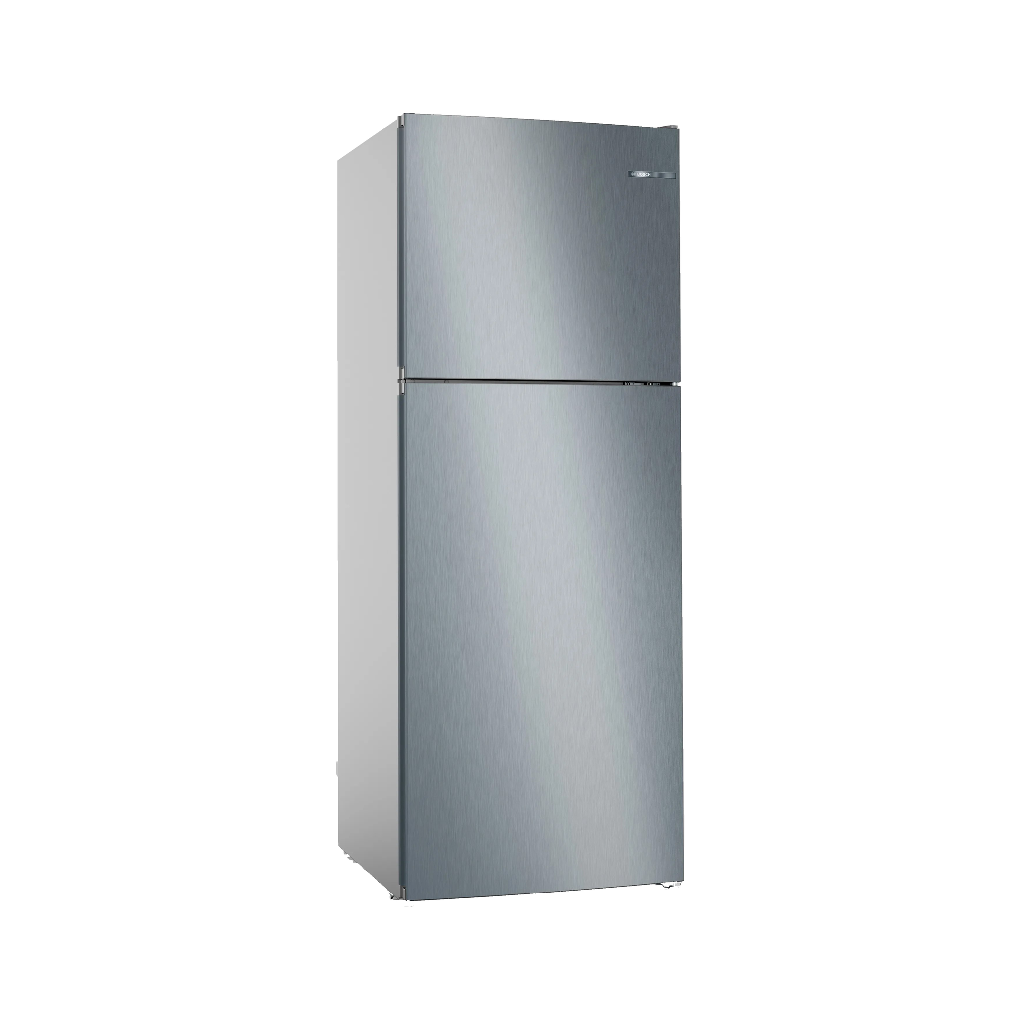 Series 4 Top Freezer Refrigerator – 453L Net Capacity, NoFrost, VitaFresh, 186x70 cm, Stainless Steel Look | Bosch KDN55NL2E8