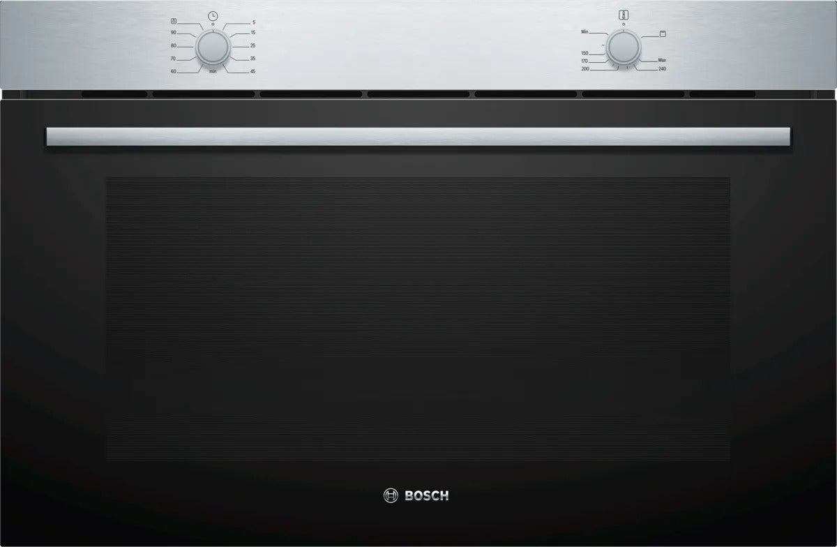 Series 2 Built-in Gas Oven – 90x60 cm, 92L Capacity, Stainless Steel | Bosch VGD011BR0M