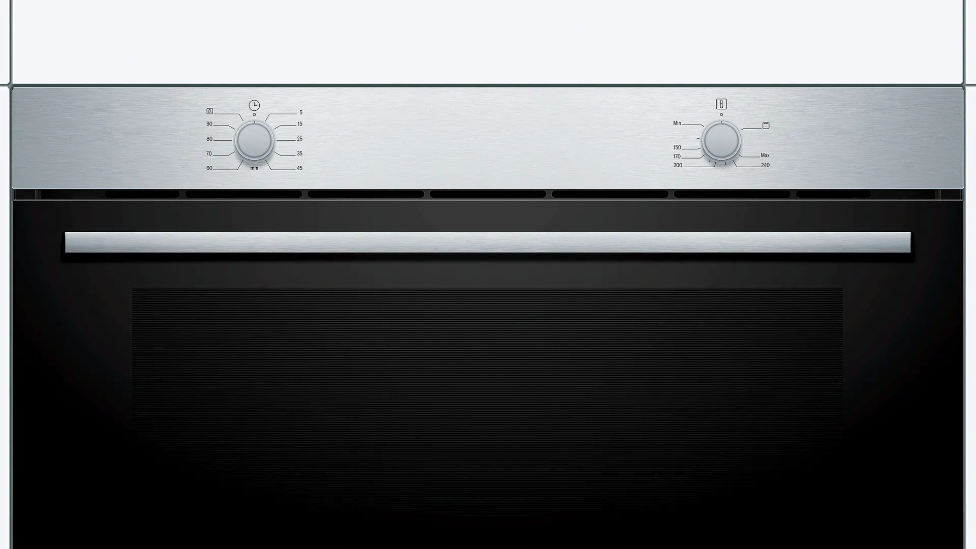 Series 2 Built-in Gas Oven – 90x60 cm, 92L Capacity, Stainless Steel | Bosch VGD011BR0M