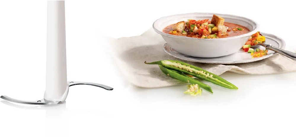 Mini Chopper – 400W, 800ml BPA-Free Bowl, Stainless Steel Blade, Beating Disc, White & Anthracite | Bosch MMR08A1