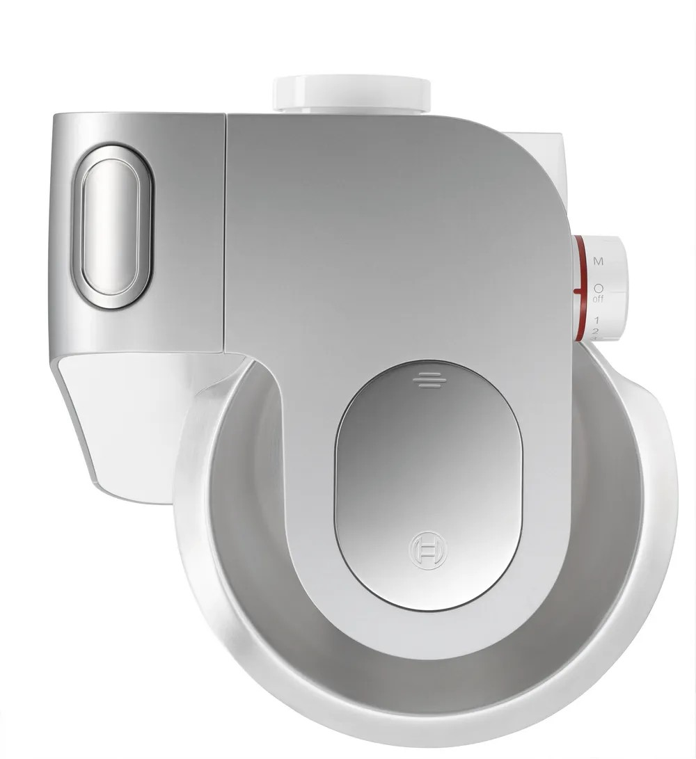 Kitchen Machine – 900W, 3.9L Stainless Steel Bowl, Meat Mincer, Blender, Citrus Press, Cube Cutter & More – White & Silver | Bosch MUM54251