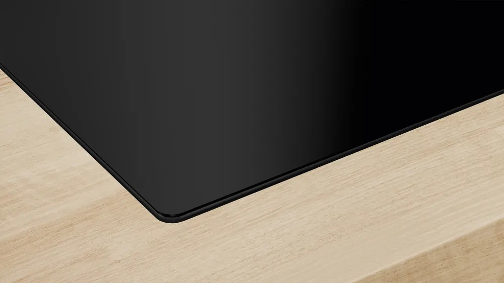 Series 4 Induction Hob – 60cm, Black, TouchSelect, PowerBoost, 4 Cooking Zones | Bosch PUE611BB5E