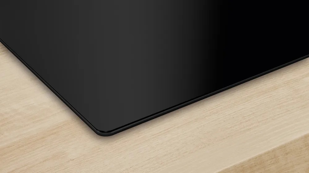 Series 4 Induction Hob – 60cm, Black, TouchSelect, PowerBoost, 4 Cooking Zones | Bosch PUE611BB5E