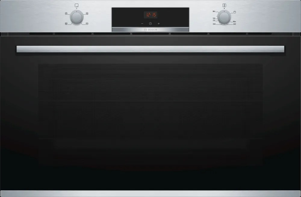 Series 4 Gas Built-in Oven – 90x60 cm, 102L Capacity, Stainless Steel | Bosch VGD553FR0