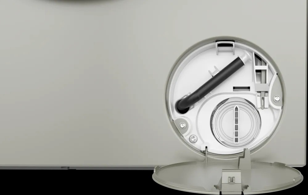 Series 8 Front-Loading Washing Machine – 9 kg, 1400 RPM, Silver Inox | Bosch WGB2440XEG