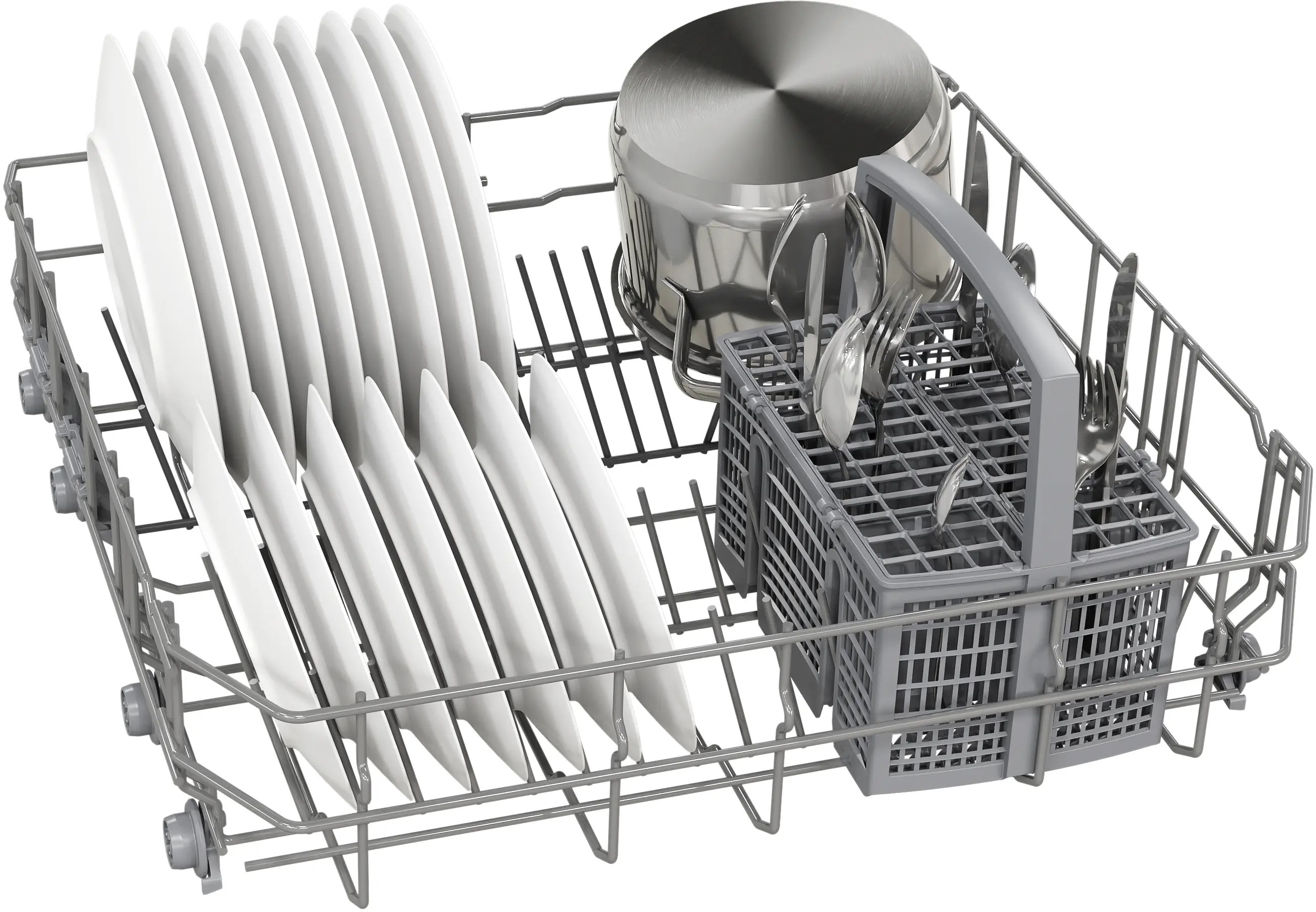 Series 2 Built-in Fully Integrated Dishwasher – 60 cm, 13 Place Settings | Bosch SMV26DX00T