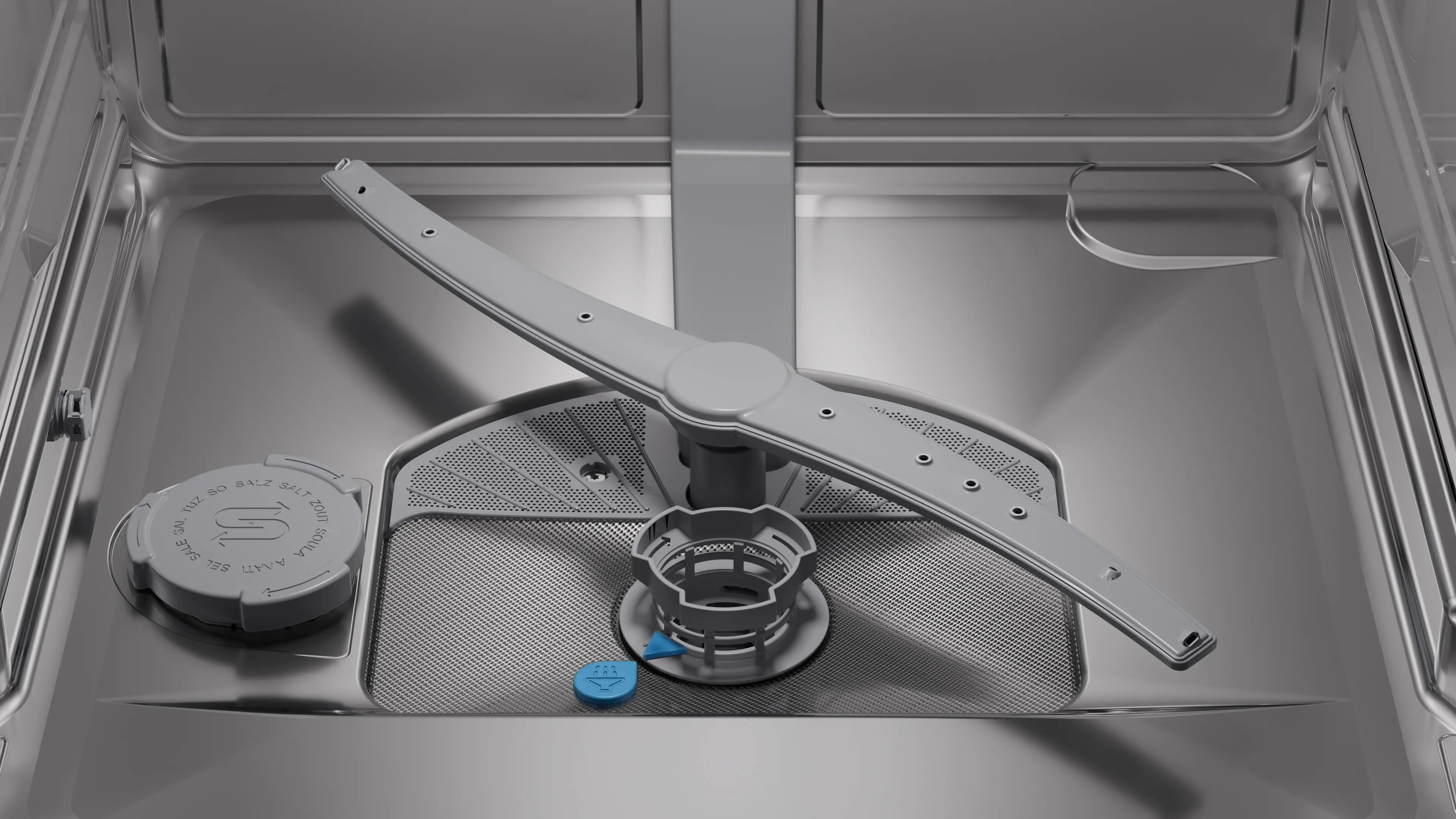 Series 6 Free-Standing Dishwasher – 60 cm, 14 Place Settings, Efficient Dry, Anti-Fingerprint | Bosch SMS6EMI62V