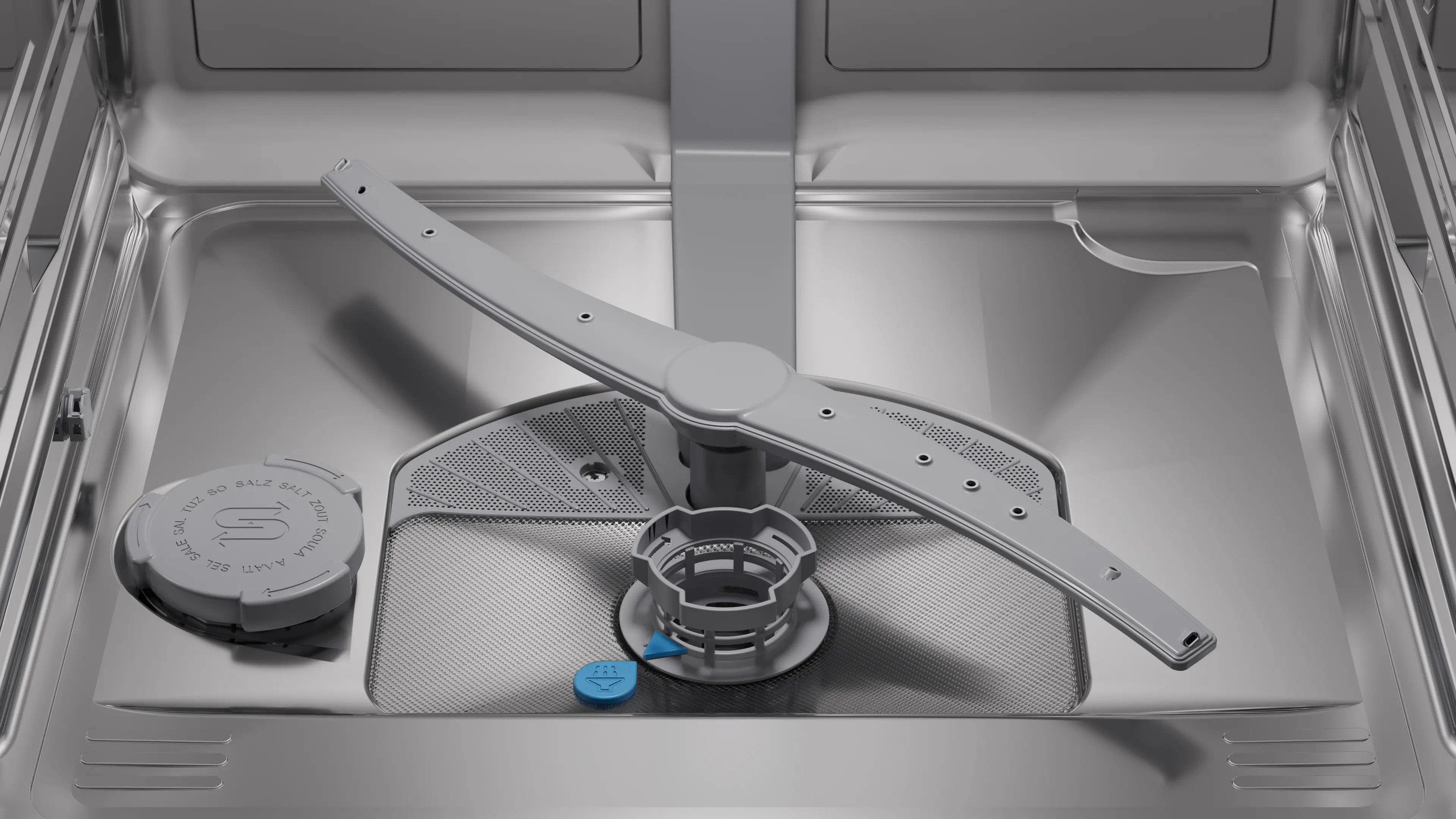 Series 6 Free-Standing Dishwasher – 60 cm, 14 Place Settings, Efficient Dry, Anti-Fingerprint | Bosch SMS6EMI62V